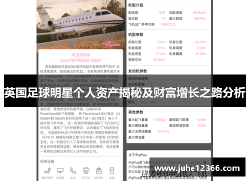 英国足球明星个人资产揭秘及财富增长之路分析